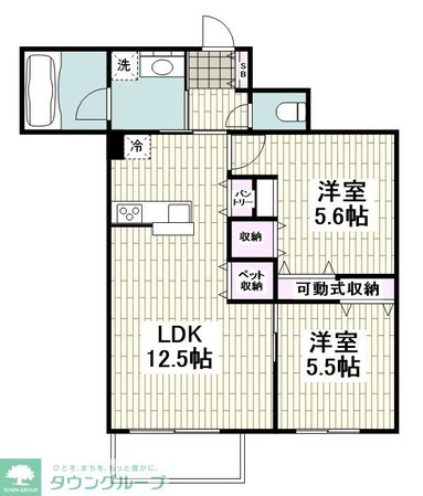 アルカン・メール 藤沢の物件間取画像